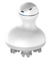Бездротовий водонепроникний масажер Smart Scalp Massager ST-701 для голови, шиї і плечей акумуляторний масажер для кішок і собак Verte-X 3D Білий