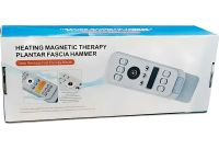 Електромагнітний роликовий масажер для ніг Heating Magnetic Therapy 506-2 4 в 1 акумуляторний інфрачервоний електромасажер з прогріванням стоп від USB