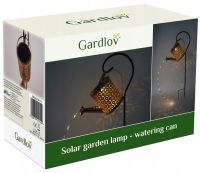 Садовый фонарь Gardlov SNA-7155 80 см уличный газонный LED светильник Лейка с гирляндой на солнечной батарее для сада Fairy lamp 23846 Теплый белый