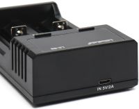 Зарядний пристрій для акумуляторів LiitoKala Lii - S2 універсальна зарядка C LCD дисплеєм індикатором для батарейок 18650 на 2 акумулятора від USB