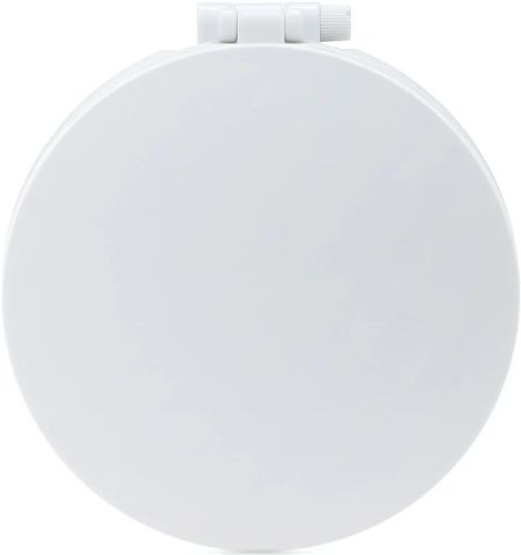 Кругле складне дзеркало для макіяжу large Led Mirror W0-29 косметичне розкладне дзеркало на регульованій підставці зі збільшенням на батарейках