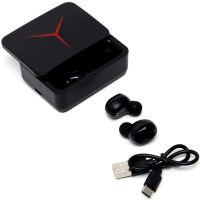 Бездротові Bluetooth навушники M 90 Pro Black вакуумні блютуз навушники з мікрофоном, Led дисплеєм і індикатором заряду в кейсі USB M90 чорні