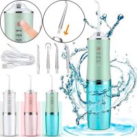 Іригатор для порожнини рота 230 мл Portable Oral Irrigator PR-230, Бездротовий портативний Медичний для чищення зубів з 4 насадками в комплекті
