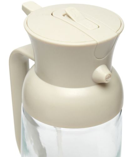 Диспенсер з розпилювачем для олії Multifunctional Oiler LY-643 470 мл скляна спрей пляшка з дозатором для оцту та зберігання рідких продуктів