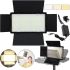 Світлодіодна студійна лампа Pro Led Light Kit U600 професійний відеосвітло 3200 - 6500K освітлювач для фото і відео з кріпленням для нахилу