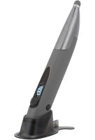 Бездротова оптична миша Pocket Wireless Pen Mouse Fairy сенсорна перезаряджається ручка пульт для малювання 1000 DPI з адаптером Micro USB Type-C сіра