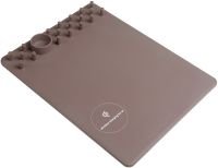 Килимок для миші з бездротовою зарядкою Wireless Charging Mouse Pad RK800 ігрова поверхня Qi для мишки з органайзером для візиток і проводів 