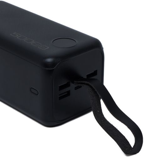 Зовнішній акумулятор повербанк Power Bank Awei P114k 50000 mAh 22.5 W портативний зарядний пристрій для телефону з швидкою зарядкою і дисплеєм 4 USB 