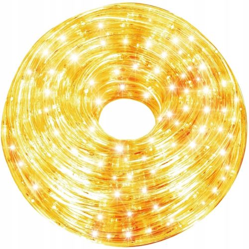 Вулична гнучка гірлянда Дюралайт Springos Rope Lights SF-20 240 ламп 10 м Теплий білий Світлодіодна вологостійка LED гірлянда з контролером CL1200