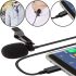 Петличный микрофон Media Microphone DM USB Type-C MK-3 с разъемом для телефона, мини микрофон 15 см, проводная петличка