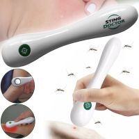 Ручной вибромассажер от укусов комаров Sting Doctor GS-227 противозудная ручка массажер, средство для защиты от зуда насекомых на батарейках FL3972