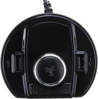 Автомобільний FM трансмітер від прикурювача H26 BX6 передавач Bluetooth MP3 авто фм модулятор адаптер в машину з зарядкою і блютуз в підсклянник