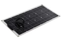 Монокристалічна гнучка сонячна панель Dusson Flexible Panel 100W 18V складна водонепроникна батарея 100Вт розкладний модуль для зарядки