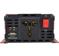 Автомобильный инвертор UKC AC/DC 12V-220V 500W KC-500D авто преобразователь напряжения тока с LCD дисплеем от прикуривателя, аккумулятора с экраном