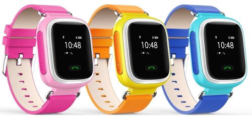 Розумні дитячі смарт годинник Smart Baby Watch Excelvan Q60 з функцією GPS трекера, наручні смарт-годинник з SIM-картою 400 мАг IOS Android