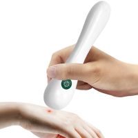 Ручной вибромассажер от укусов комаров Sting Doctor GS-227 противозудная ручка массажер, средство для защиты от зуда насекомых на батарейках FL3972