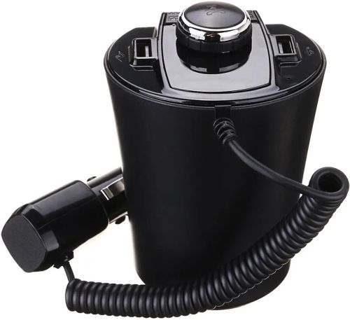 Автомобільний FM трансмітер від прикурювача H26 BX6 передавач Bluetooth MP3 авто фм модулятор адаптер в машину з зарядкою і блютуз в підсклянник