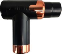 М'язовий ударний масажер Smart fascia Massager JY-760 4 насадки, ручний перкусійний вібромасажер пістолет для м'язів тіла на акумулятор JY760