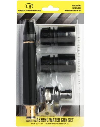 Насадка для шлангу Car Washing Gun Set Gaoyashuiqiang LY - 277 регульований розпилювач коннектор для мийки високого тиску автомобіля, газону, саду