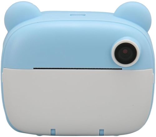 Детский фотоаппарат с мгновенной печатью DIY Instant Digital Camera M3 3 в 1 цифровая камера полароид для фото и видео на аккумуляторе Голубой