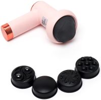 Антицелюлітний масажер Deep Rolling Massager SL - 630 ручний акумуляторний вібромасажер, лімфодренажний пістолет для всього тіла з насадками W44, LY-635