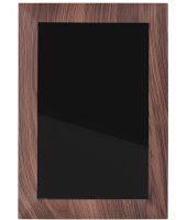 Цифрова акрилова фоторамка Photo Frame Frameo 10.1" 16 ГБ з Wi-Fi сенсорним IPS екраном розумна електронна рамка для фото відео з годинником Коричнева