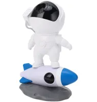 Лазерний нічник-проектор Астронавт Rocket Astronaut BL-07 світлодіодний LED нічник c проекцією зоряного неба, проектор космонавт з пультом від USB