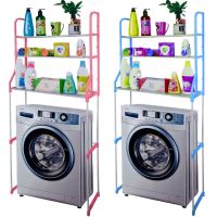 Стійка над пральною машиною Supretto Washing Rack 91х27 см підлоговий стелаж, Полиця, етажерка для ванної кімнати, органайзер для зберігання