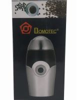 Електрична кавомолка Domotec MS-1107 150W роторний подрібнювач кавових зерен, горіхів і спецій, Ручна кухонна млин для кави MS1107 сіра