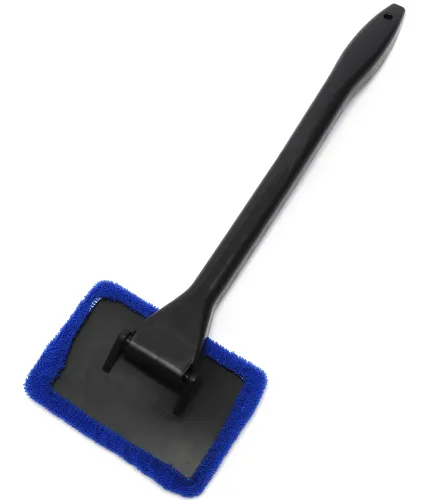 Ручна щітка для миття скла Window Cleaner K2 мікрофібра з ручкою для миття та очищення внутрішнього лобового скла і дзеркал автомобіля K503