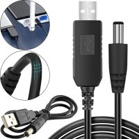 Підвищуючий USB кабель Berger з 5V на 12V для живлення Wi-Fi роутера від Power Bank з перетворювачем, перехідник для вай фай 5.5х2. 1 повербанка 5В 12В