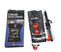 Переносний туристичний душ для дачі Easy Camp Solar Shower Bag на 20 л, похідний літній портативний душ, дачний мобільний резервуар для води