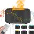 Ультразвуковой увлажнитель воздуха RGB Flame Aroma Humidifier H115A с эффектом пламени Bluetooth колонка с LED часами Аромадиффузор ночник с пультом