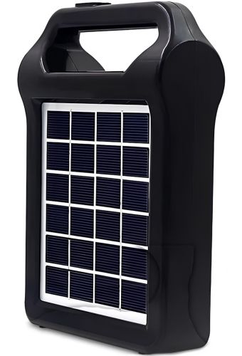 Портативна сонячна станція CcLamp CL - 12 30W акумуляторний світлодіодний LED ліхтар повербанк з 2 лампочками на сонячній батареї Power Bank