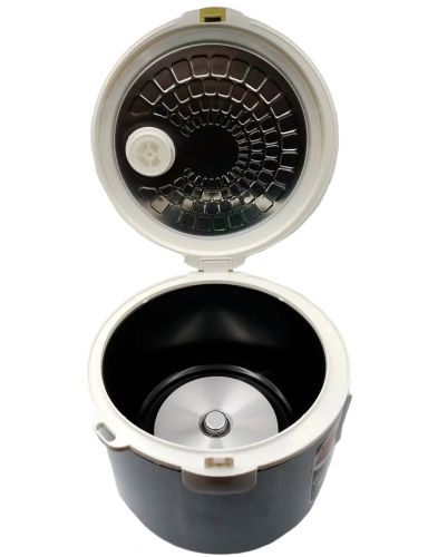 Електрична мультиварка скороварка Domotec MS-7727 на 5 л, 12 режимів приготування 1500W White, Мультиповар Домотек з підігрівом і таймером Біла