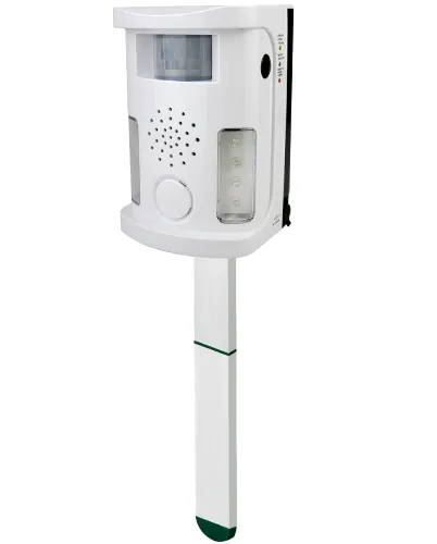 Багатофункціональний відлякувач тварин Pest Repeller Aosio AN-B010 ультразвуковий пристрій з індикатором і датчиком руху від мережі