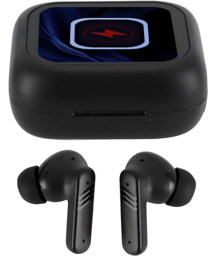 Бездротові Bluetooth навушники Digital Display Headset ANC LX-10 вакуумні вкладиші з сенсорним LED дисплеєм TWS гарнітура в кейсі LX10 Earbuds