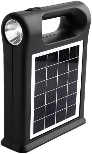 Портативна сонячна станція CcLamp CL - 12 30W акумуляторний світлодіодний LED ліхтар повербанк з 2 лампочками на сонячній батареї Power Bank