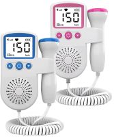 Фетальний ультразвуковий доплер Fetal Doppler JSL-T501 домашній УЗД апарат монітор із підсвічуванням екрана для прослуховування серцевого ритму плода вагітних