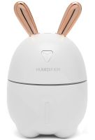 Увлажнитель воздуха ночник Зайчик Rabbit Humidifier Y-105 200 мл ультразвуковой настольный очиститель диффузор с LED подсветкой USB Air Purifier
