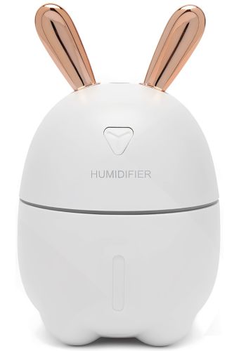 Увлажнитель воздуха ночник Зайчик Rabbit Humidifier Y-105 200 мл ультразвуковой настольный очиститель диффузор с LED подсветкой USB Air Purifier