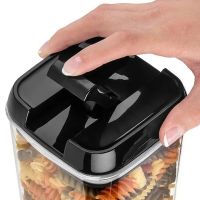 Набір контейнерів для сипучих продуктів Food Storage Container Set 6 ємностей, прозорі контейнери з кришками для зберігання харчових продуктів, круп