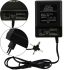 Універсальний блок живлення Ran-Teng RT - 308 9W з регулятором напруги 1.5-12V 500mA, Адаптер з 4 роз'ємами і перемикачем полярності Чорний