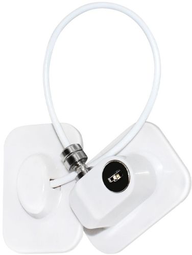 Блокувальник вікон з ключем Child Safety Lock AND - 93 дитячий замок безпеки, захист на меблі, шафа, холодильник, блокіратор з тросом для дітей