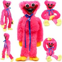 Большая мягкая игрушка обнимашка Киси Миси, детский монстрик Kissy Missy 40 см с липучками на руках подружка Хаги Ваги из ТИК-ТОКА Розовый