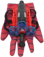 Дитяча іграшка рукавичка бластер Людина Павук Spider Wrist Transmitter AND-5659 іграшковий пістолет на руку з арбалетом і 3 присосками Спайдер мен