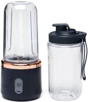 Бездротовий міні блендер Small Portable Juicer A215 400 мл акумуляторна портативна соковижималка з пляшкою поїлкою для смузі і соку від USB