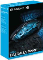 Игровая компьютерная мышь Logitech G302 Deadalus Prime проводная USB геймерская мышка с подсветкой для ПК компьютера и ноутбука G-302 Черная