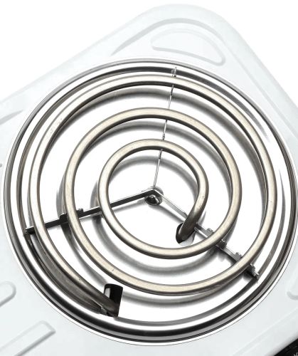 Настільна двоконфорочна електроплита Hot Plate Electric Cooking JX-2020b спіральна плита на 2 конфорки 5 режимів 2000W з термостатом індикатором