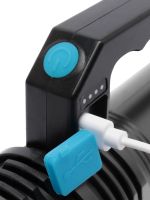 Аккумуляторный ручной фонарик X-Balog BL-8205 светодиодный переносной LED светильник 1200 mAH портативный фонарь прожектор 4 режима USB BK-899
